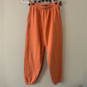 Iets Frans Orange Sweatpants Joggers Size S